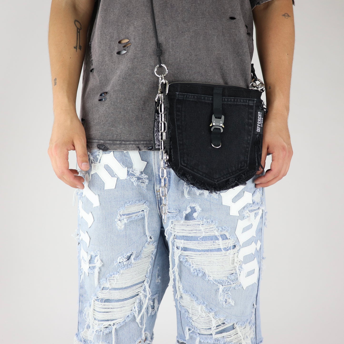 Belt bag black-black