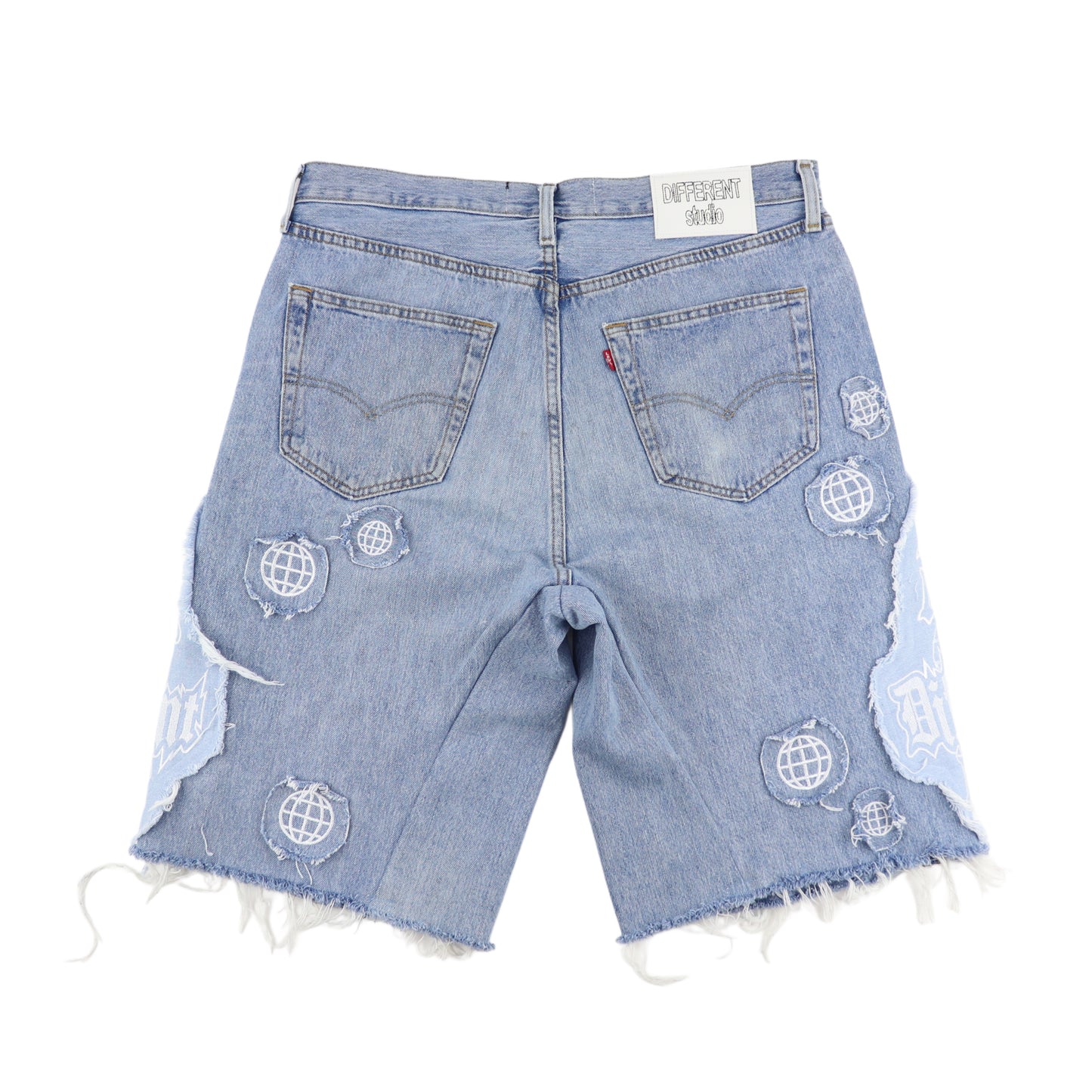 TODO blue baggy shorts