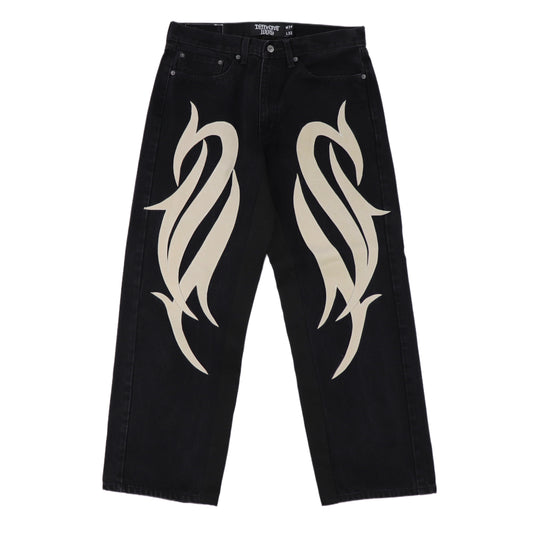 DFFRNT 100RY black jeans