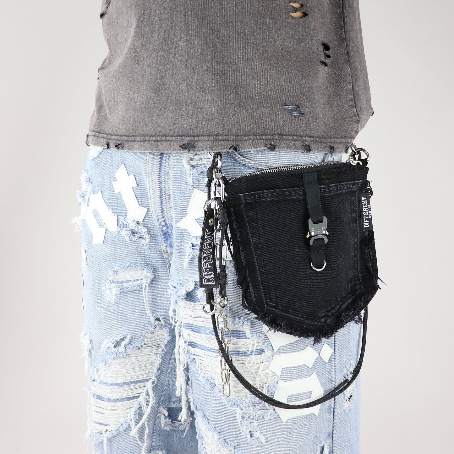Belt bag black-black
