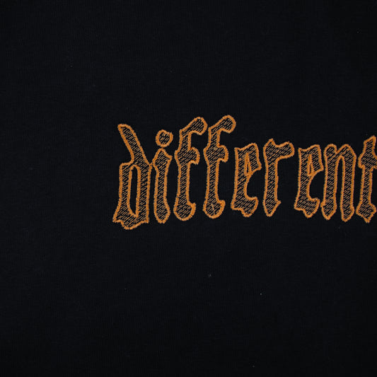 Black-orange Studio tee