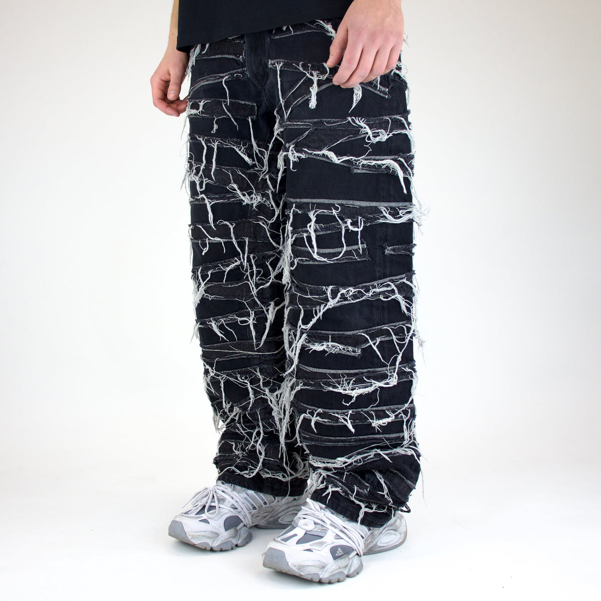 Breakline black jeans