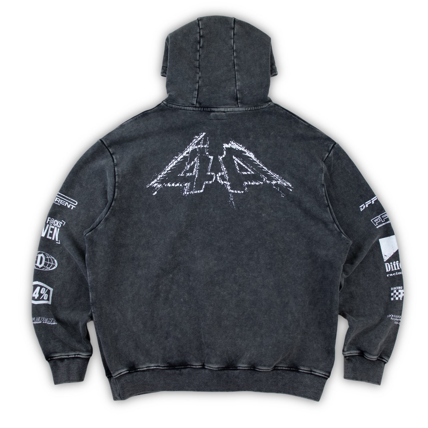 D44RNT moto hoodie