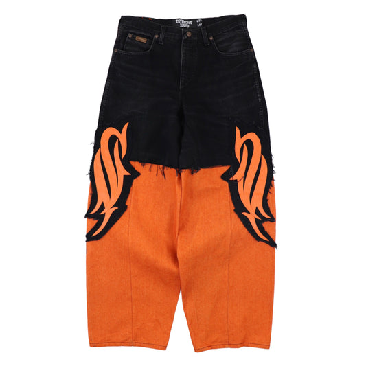DFFRNT 100RY orange jeans