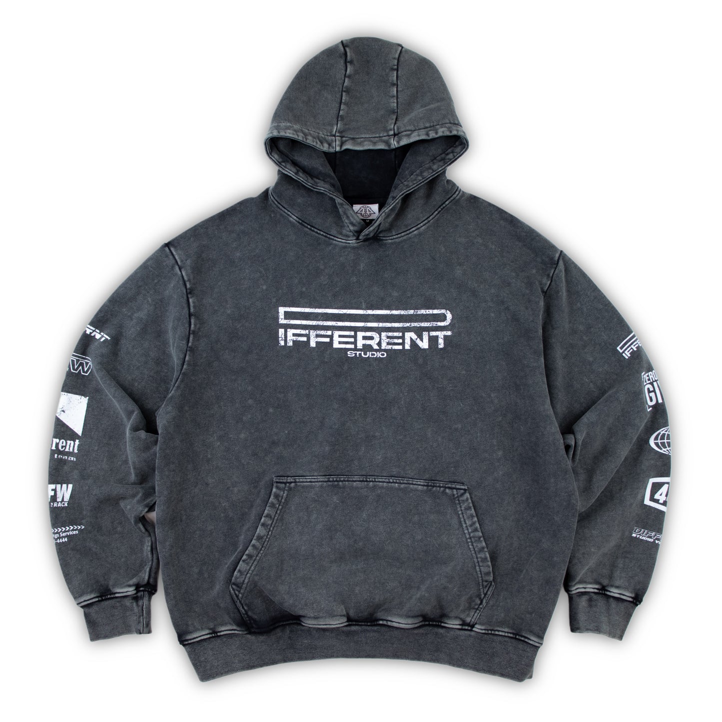 D44RNT moto hoodie