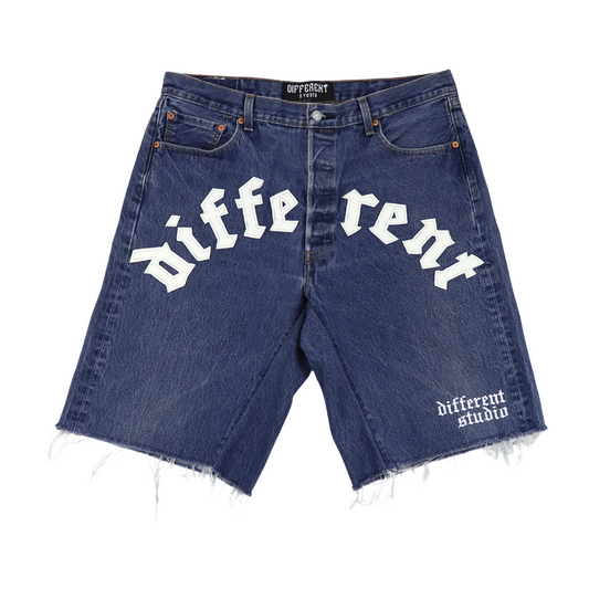 Dark blue baggy shorts