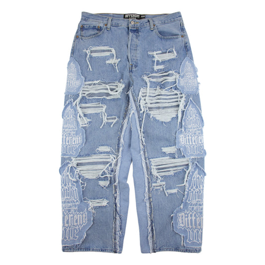 TODO blue baggy jeans