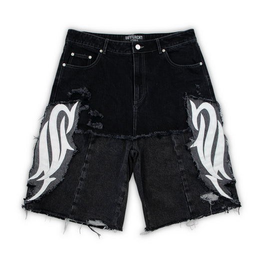 DFFRNT 100ry panel shorts