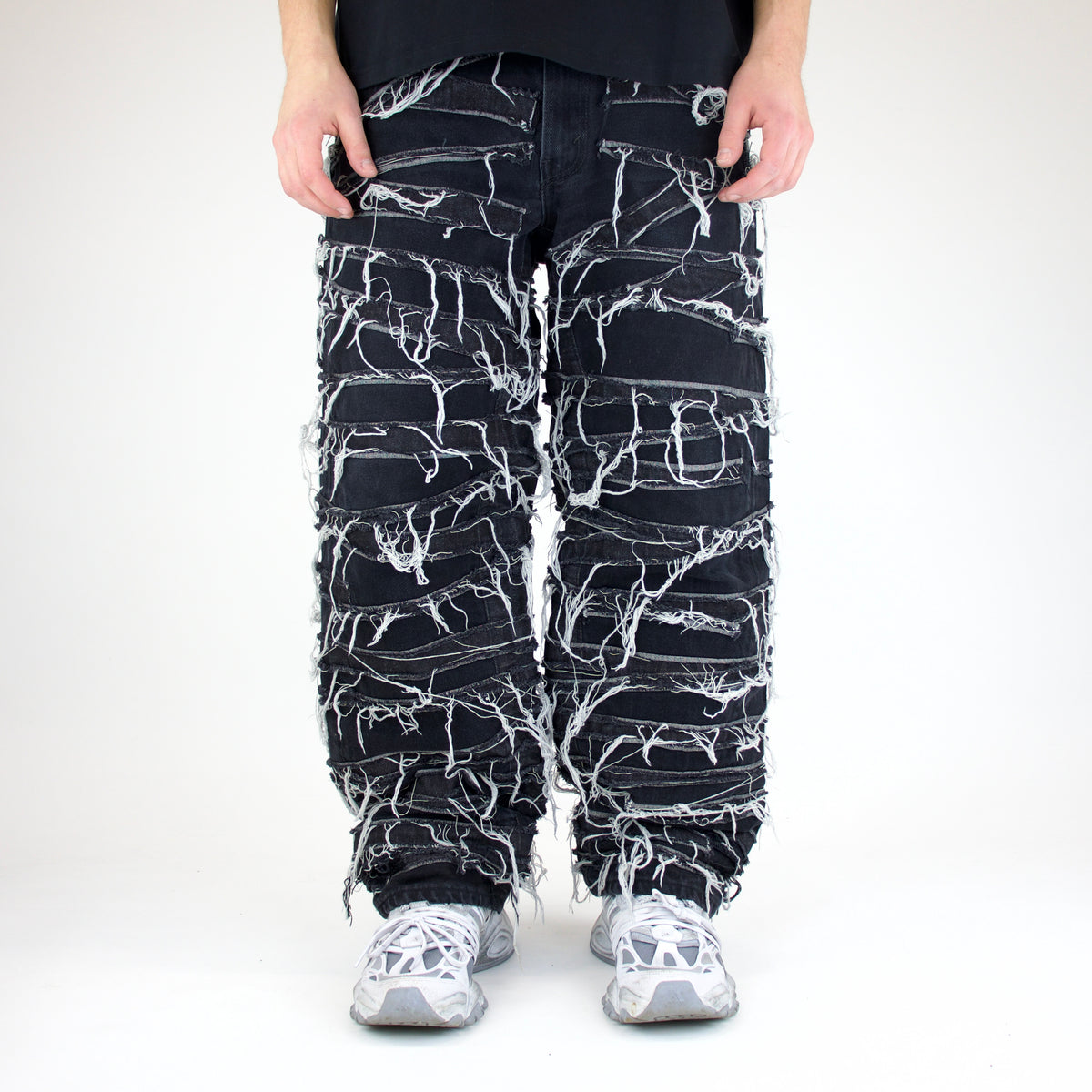 Breakline black jeans