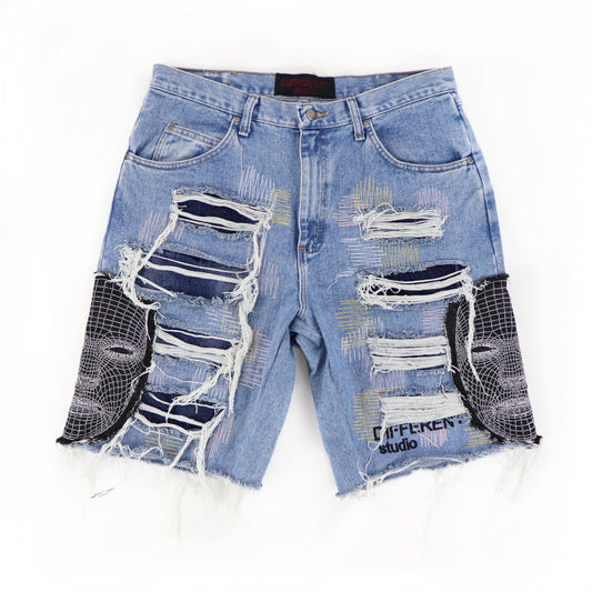WIREFRAME baggy shorts